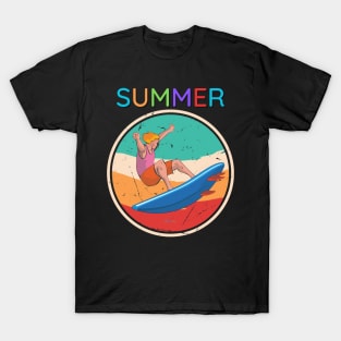 Summer surfing T-Shirt